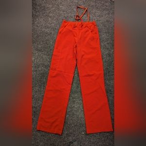 Activate scrub pants XS red